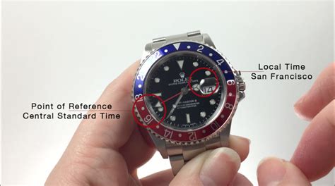 rolex gmt master ii hour hand not working